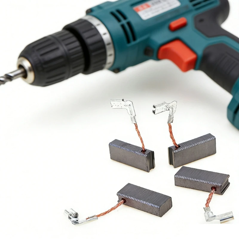 5 Pair Premium Metal Construction Carbon Brushes Suitable for GBH2 Hammer Drills