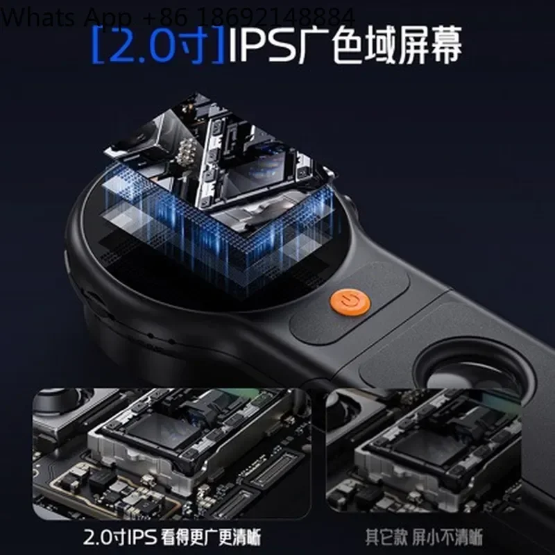 379 electron microscope handheld digital folding portable magnifying glass 2 million pixel