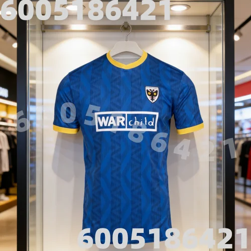 Soccer Jersey AFC Wimbledon 2024-25 3D Printed Adult Kids Athleisure T-Shirt Family Kids Tees Summer Quick-dry Soft Lightweight