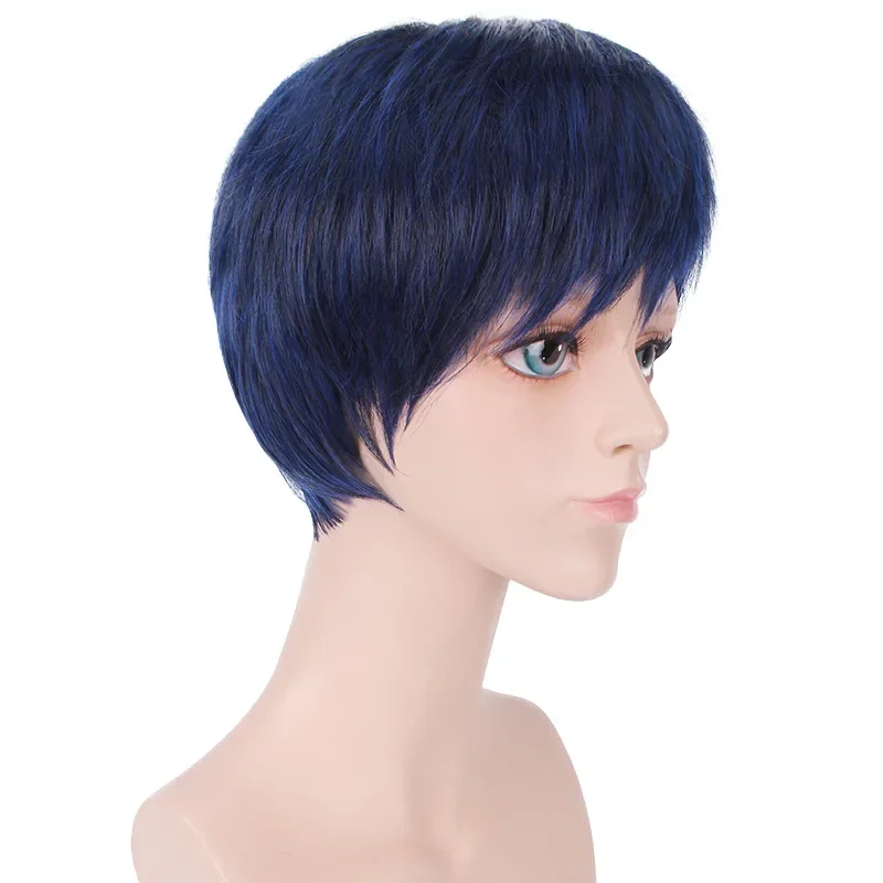 Anime Kuroko No Basuke GAKUEN Aomine Daiki Wig Cosplay Costume Basketball High Quality Halloween Party Wigs