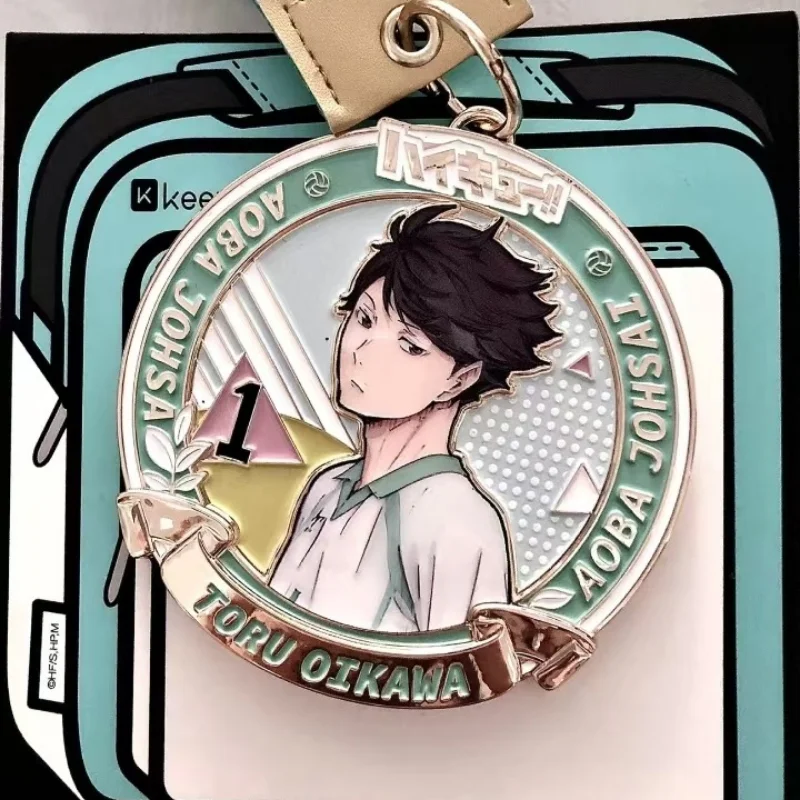

Haikyu!! Keep Medal Part 2 Tsukishima Hotaru, Yamaguchi Tadashi, and Kawatoshi Iwaizumi