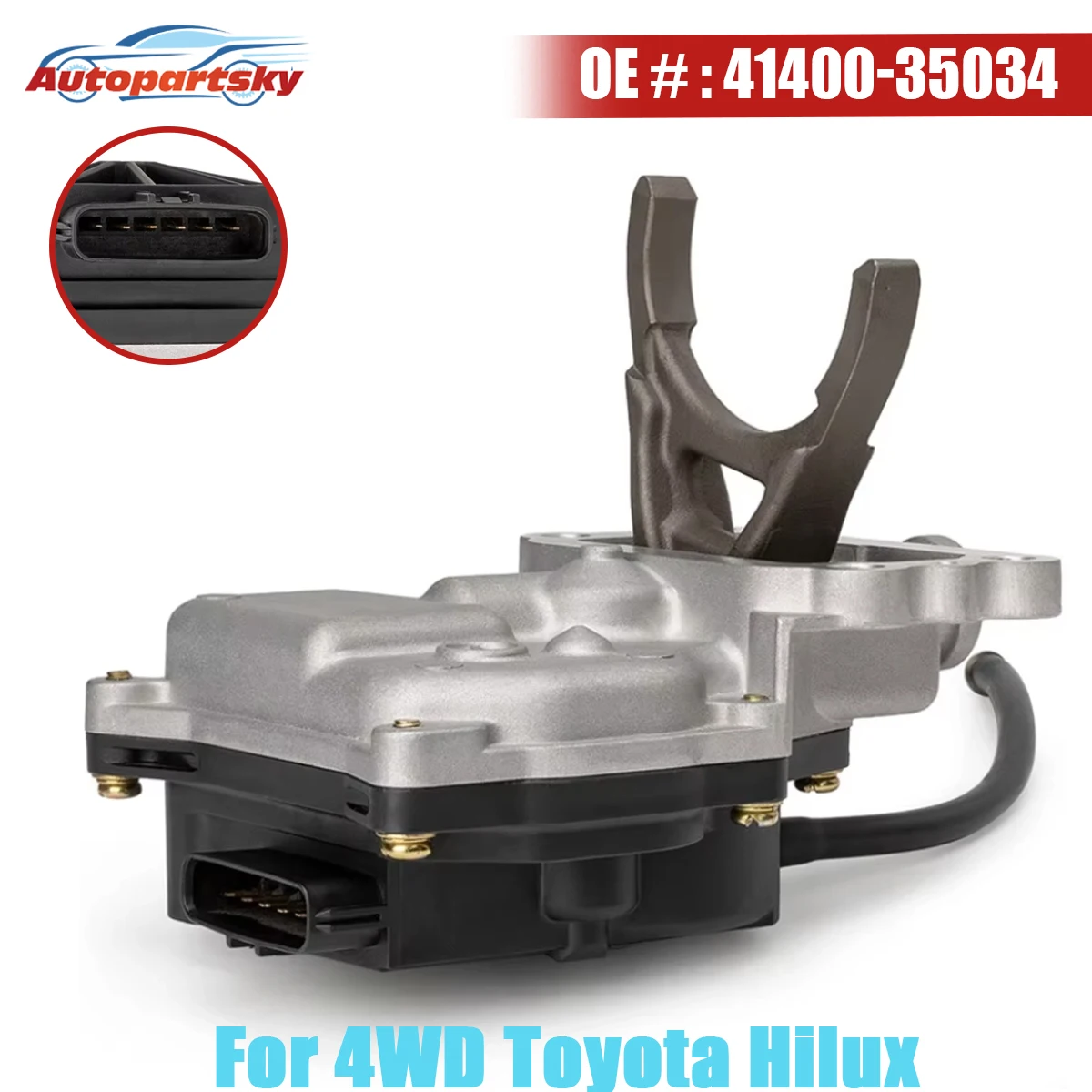 

New 4WD Front Differential Vacuum Actuator 41400-35034 For Toyota 4Runner Tacoma / FJ Cruiser Hilux 4x4 V6 4140035034 4140035033