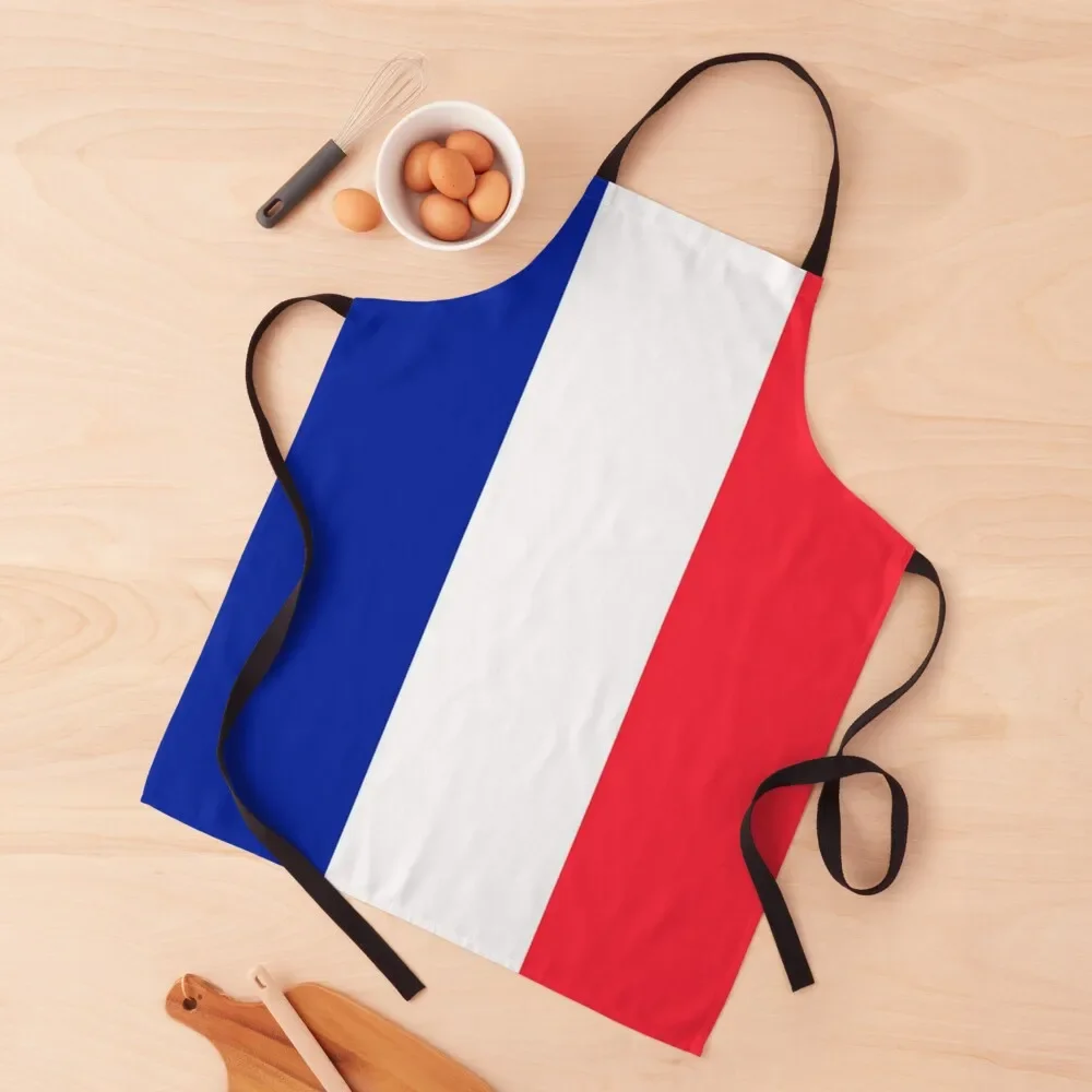 

France - Official Flag of France Apron Chef Accessory Men kitchen Apron