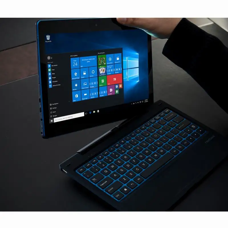 11.6''Tablet PC 2IN1 With T10 Docking Keyboard 2GB DDR+64GB Windows 10 WIFI G12 Touching Screen1366*768 IPS Dual Camera