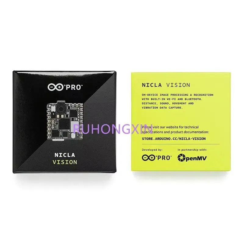 لوحة تطوير ARDUINO Nicla Vision ABX00051 AI Edge Vision ثنائي النواة STM32H747 #4