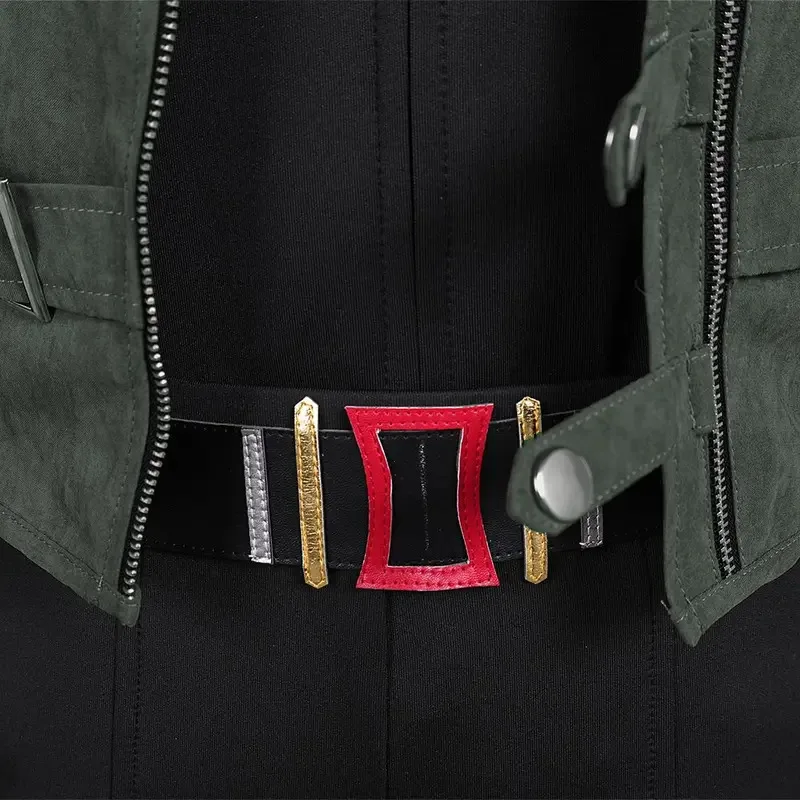 Yelena Belova Cosplay Fantasy Abbigliamento Abiti da battaglia Film Bulloni di Thunder Costume da supereroe Travestimento Donne adulte Abiti da festa