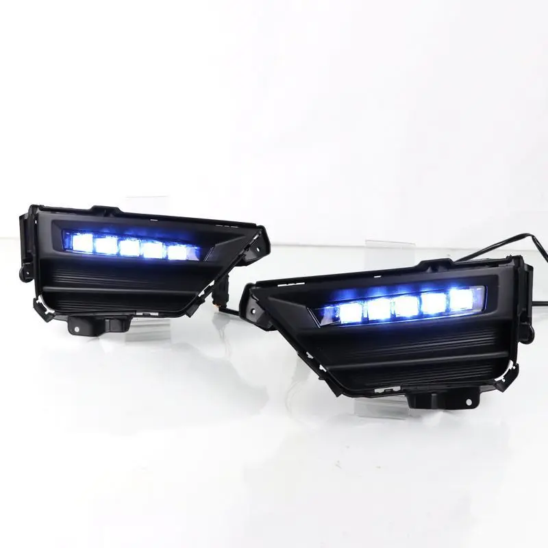 SAAR متوافق مع 21 موديلًا CRV أضواء نهارية للضباب الأمامية الأصلية للقيادة باللون الأصفر L #3