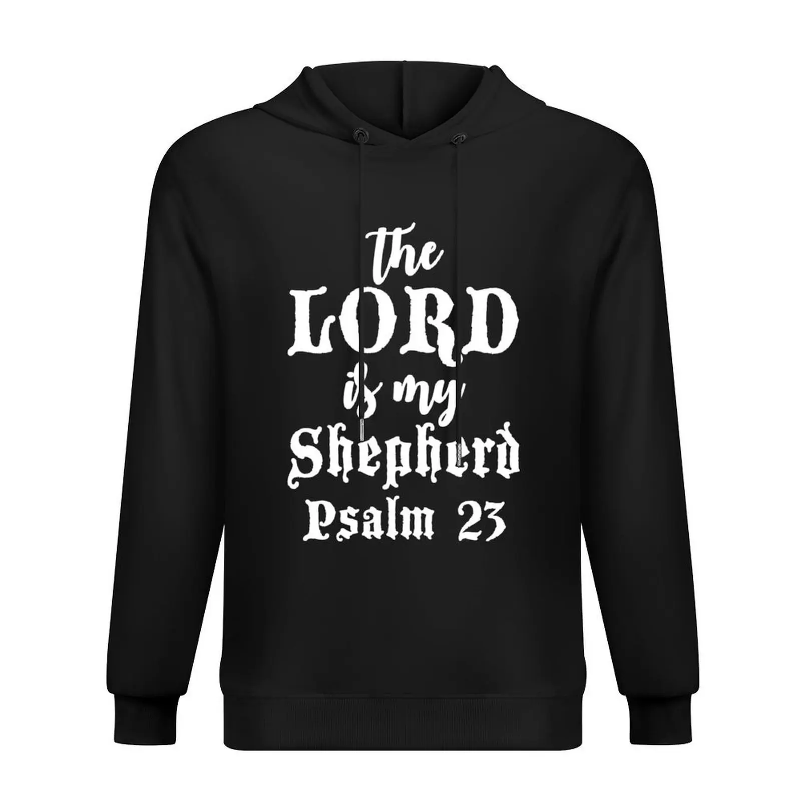 

Psalm 23 The Lord Is My Shepherd Hoodie mens clothing men's winter sweater men clothes hoodies for men high quality
