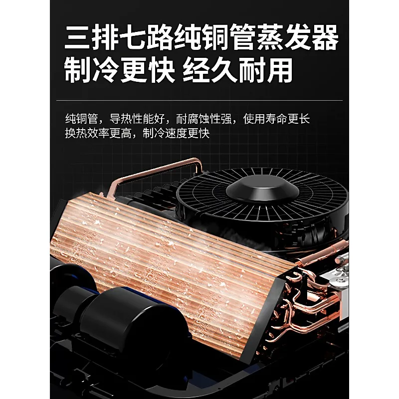 12V/24V DC Rooftop Parking Air Conditioner Fast Cooling AC For Truck Van Camper Vehicle