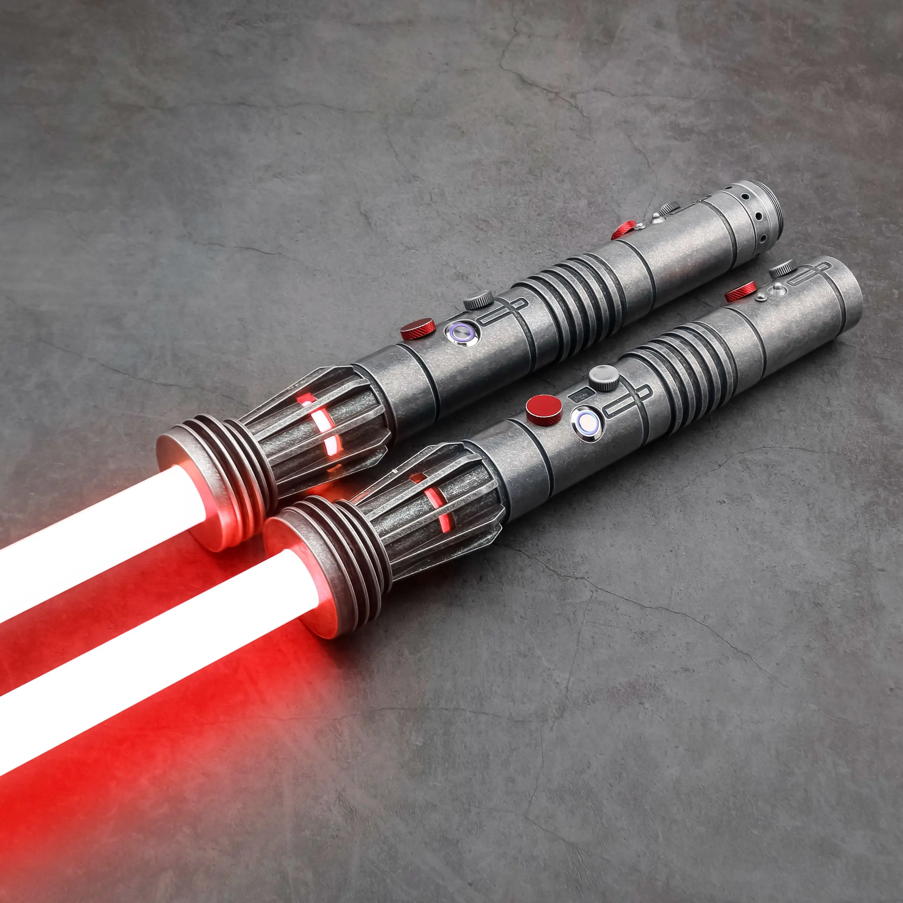 TXQSABER Edizione Speciale Darth maul Pesante Duello Spada Laser Bluetooth Colore Nero Venerdì Blaster Cosplay Spada Laser Giocattoli