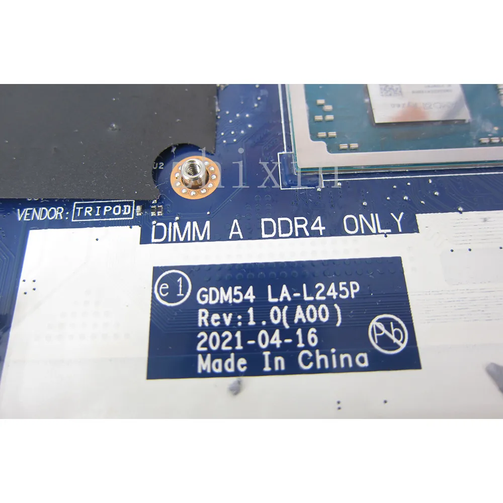 Imagem -02 - Placa-mãe para Dell Inspiron 15 3515 com Ryzen 3250u Cpu Cn04gwwd8 04gwd8 Gdm54 La-l245p Teste Completo