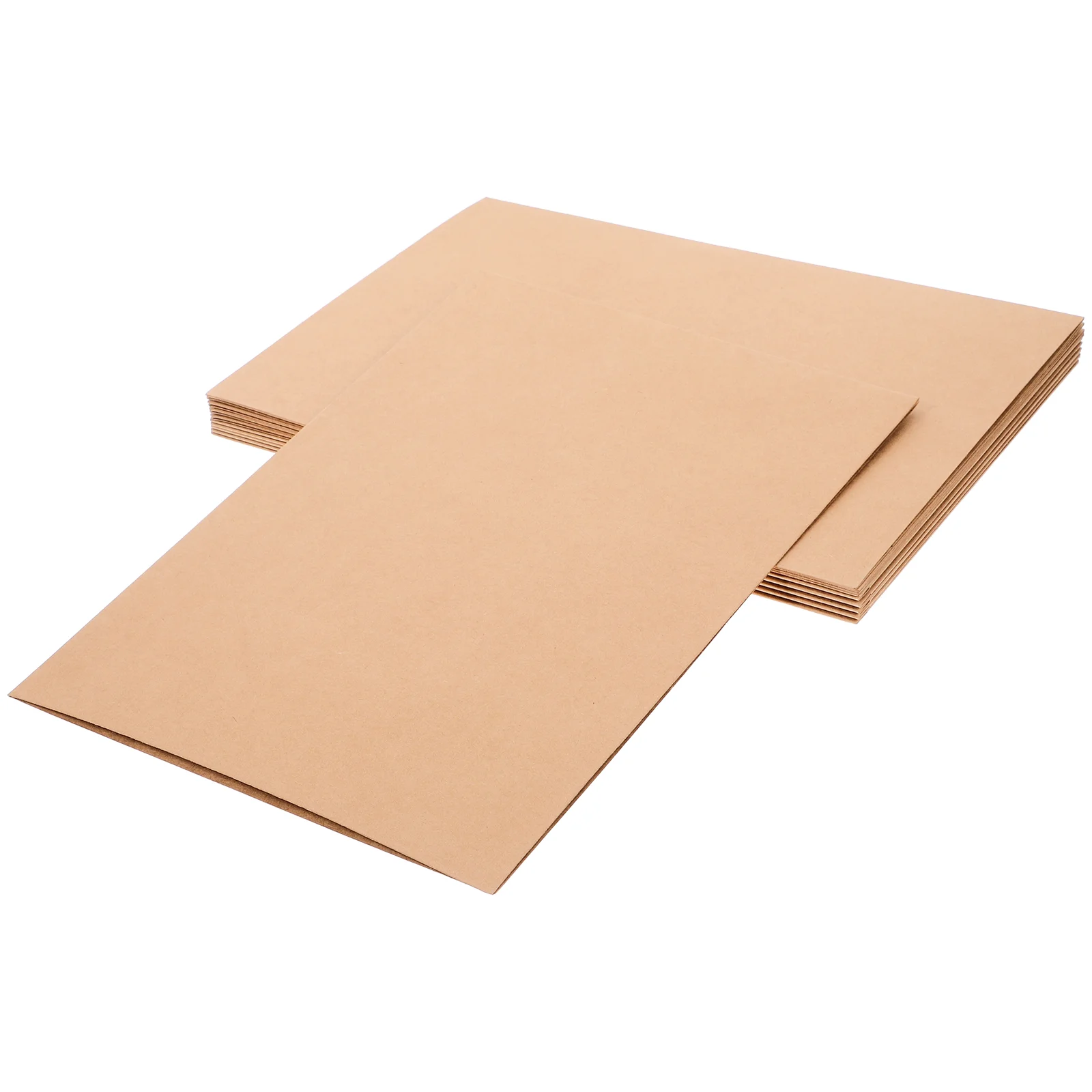 10 pastas de papel dobráveis dos envelopes brancos dos pces com bolsos organizador do arquivo do distribuidor da fita de kraft