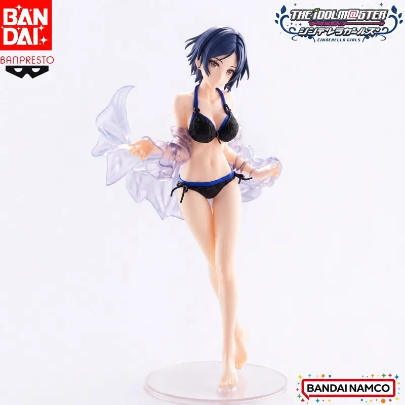 

In Stock Bandai Original Banpresto The Idolm Ster Hayami Kanade Action Figure Model Doll Brand New Boxed Anime Characters Toys