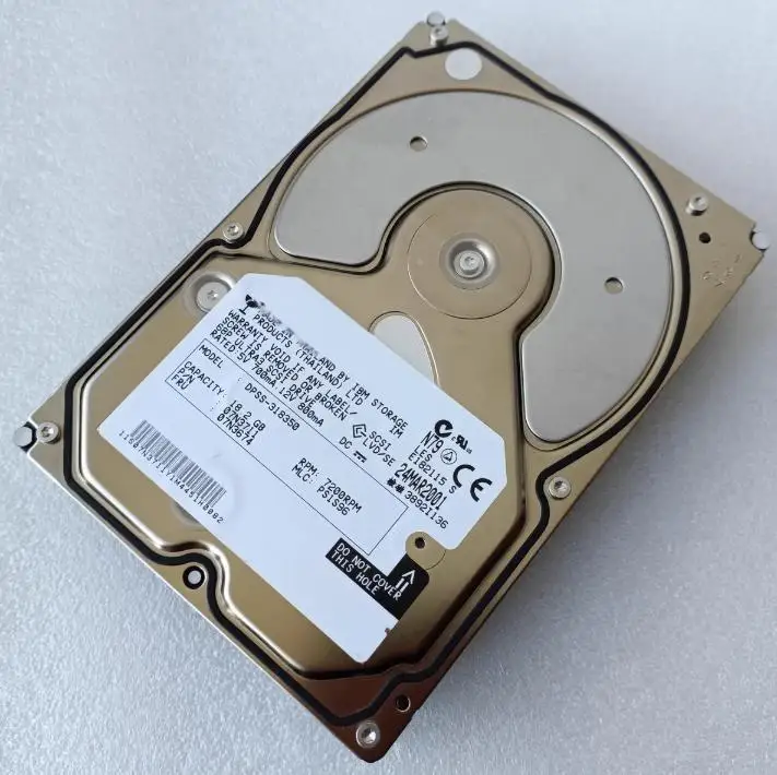 

For DPS-318350 18.2GB 18G 68PIN 7200RPM 68 pin SCSI hard drive