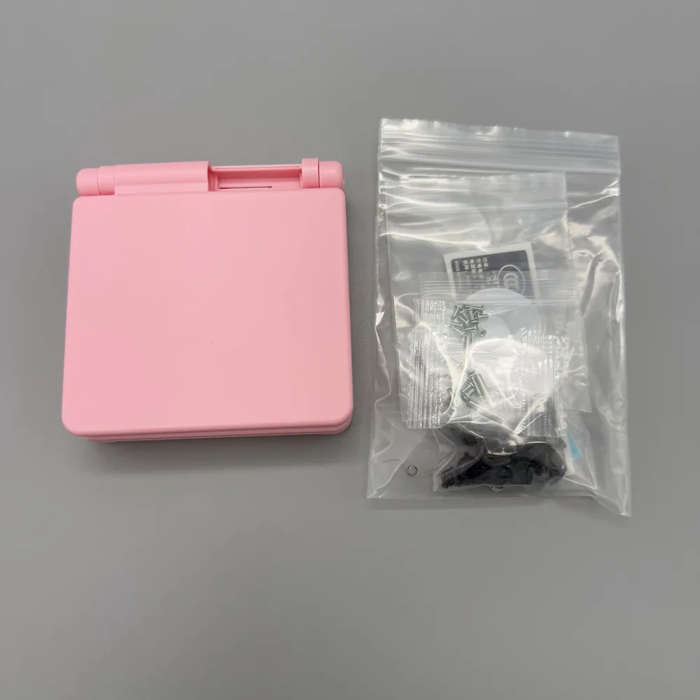 مجموعة غلاف عالية الجودة لجهاز Gameboy ADVANCE SP GBASP. مناسبة لشاشات LCD ذات الحجم الأصلي GBA 3.0 بوصة IPS مقاس 2.9 بوصة