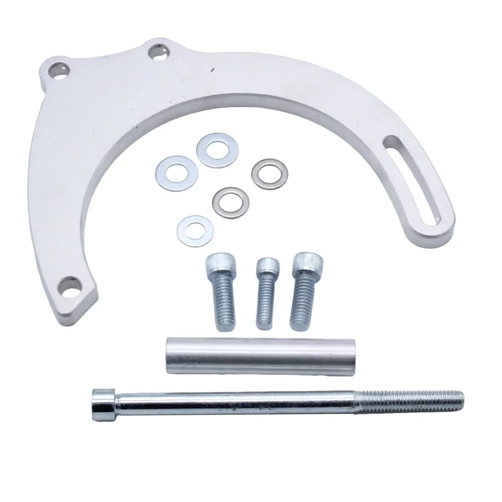 

Tough Aluminum Made Alternator Support System Suitable for Chevy Small Blocks Featuring the Long Water Pump Setup