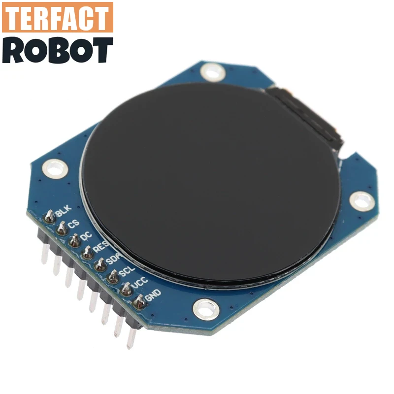 Display TFT Modulo display LCD TFT da 1,28 pollici Rotondo RGB 240*240 GC9A01 Driver 4 fili Interfaccia SPI 240x240 PCB per Arduino
