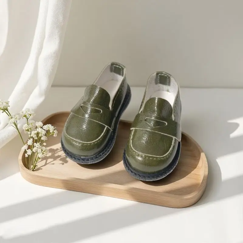 1/4 Bjd Doll Mini Shoes Academy Style Dress Up Game Diy Toy Length 7Cm Width 3.2Cm Doll Accessories No Doll