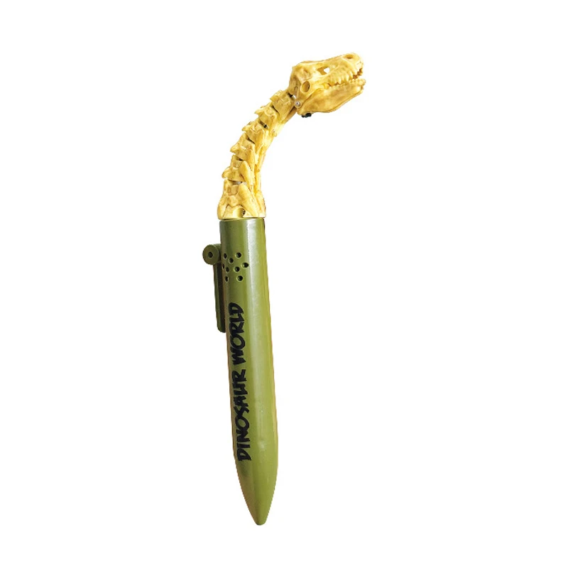 かわいい面白い恐竜ゲルペン、口を開けた恐竜ゲルインクペン、5歳以上のティーン、生徒、学校、日記用