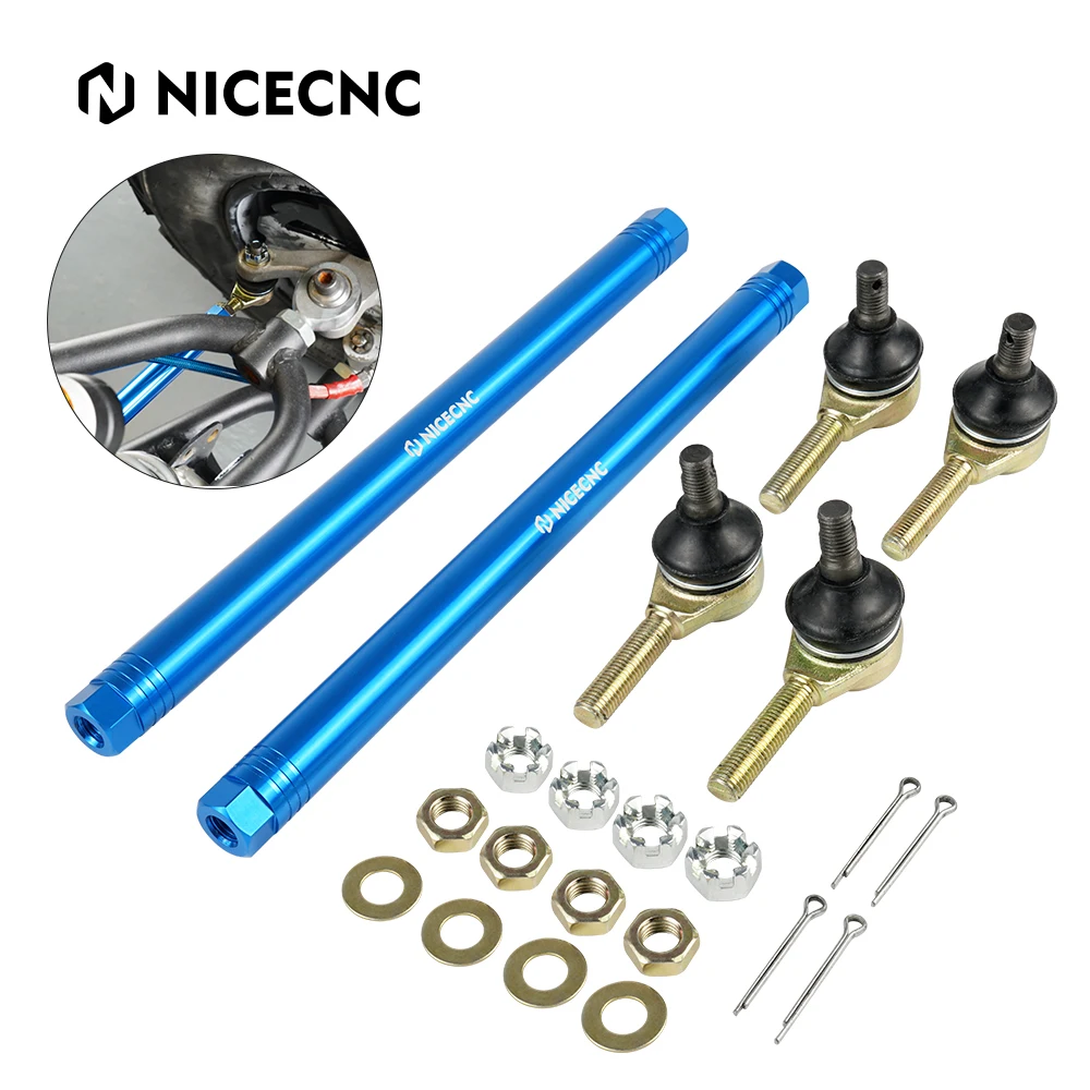 

Набор шаровых рулевых тяг для Yamaha Banshee 1988-2006 YFZ350D 1992 YFZ350T 1987 6061-T6, алюминиевые сменные аксессуары для квадроциклов