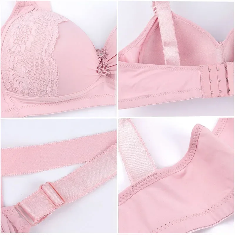 Sexy Lingerie Bras 42-48 B C Cup Push Up Brassiere Mommy Girls Seamless Bralette Underwear Female Lingerie Underwear