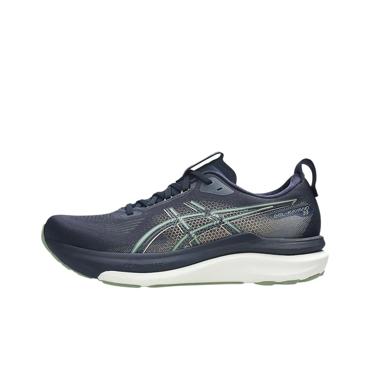ASICS GEL KAYANO 33 Breathable Support Rebound Running Shoes Men's Night Blue 1011C167-402