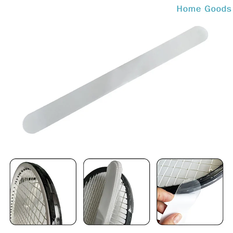 preferredTransparent Tennis Racket Paddle Head Protection Tape Reduce Friction Sticker TPU Protection Tape Sports Partsproduct