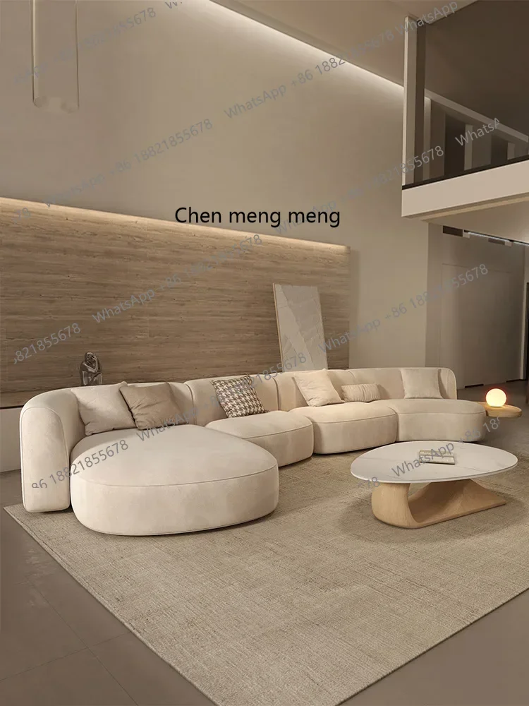 X   Japanese-Style Special-Shaped Sofa Designer Creative Cat Scratching Cloth Cream Style Living Room Home Sofa
