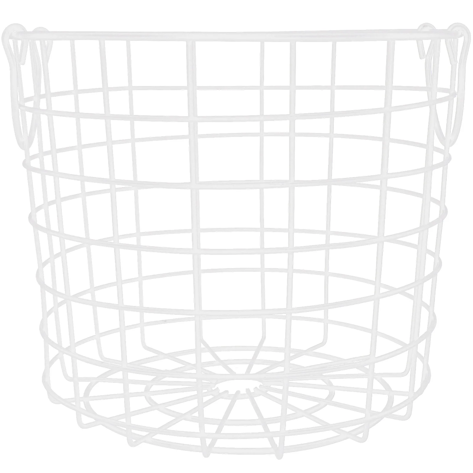 Simple Iron Mesh Dirty Clothes Basket Fruit Vegetable Storage Metal Wire Baskets Bread For Serving Toy Decorative