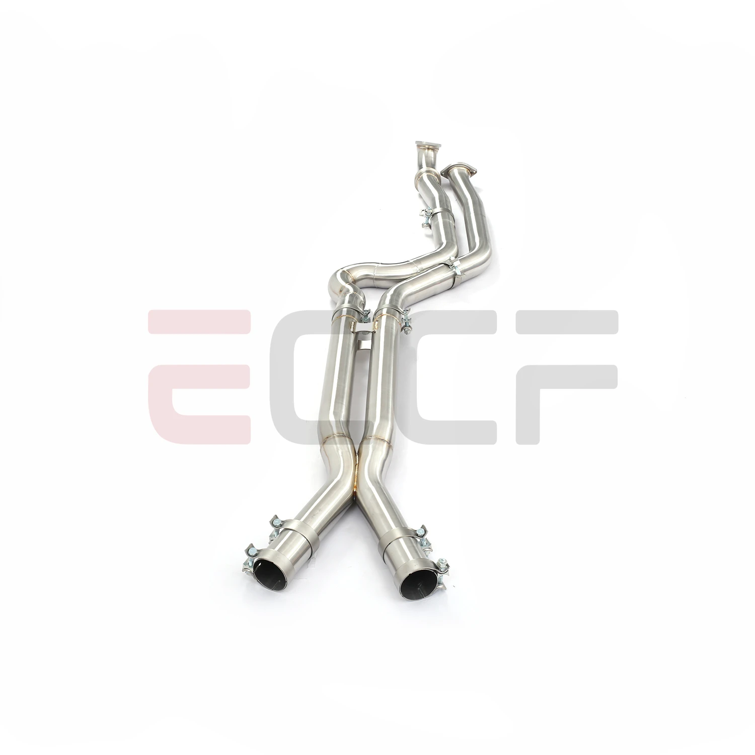 ECCF Sporty Stainless steel Mid pipe For BMW M3 G80 G81 M4 G82 S58 Aggressive Sound Plug and Play Upgrade Performance