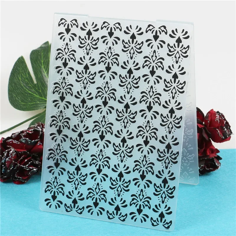 Blumen Kunststoff Vorlage Prägung Ordner für Scrapbooking Fotoalbum Papier Handwerk Karte machen Dekoration