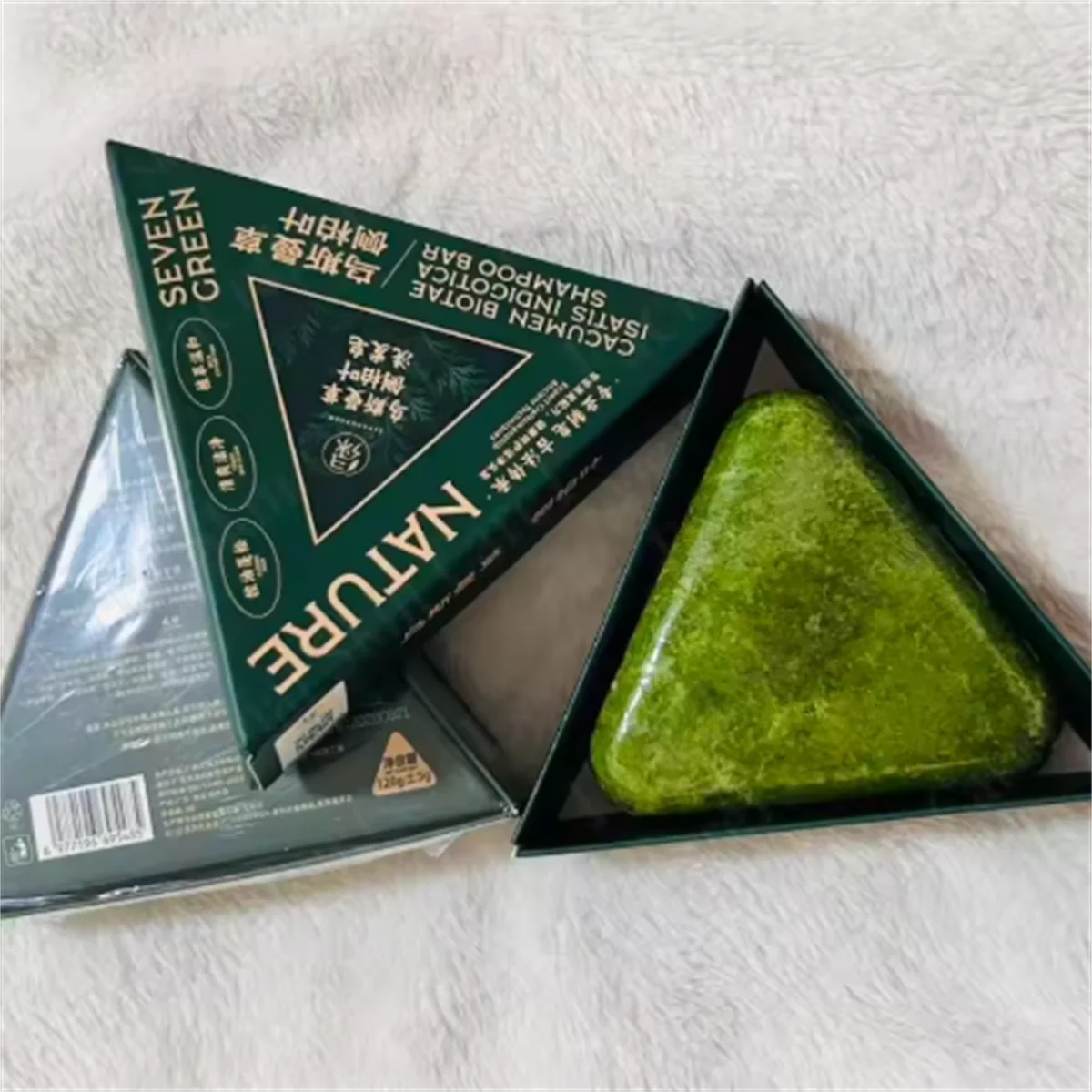 

Семизеленый шампунь Usman Orchidaceae, освежающее очищающее мыло для контроля жирности, восстанавливающее средство против зуда, мягкое мыло ручной работы, 120 г