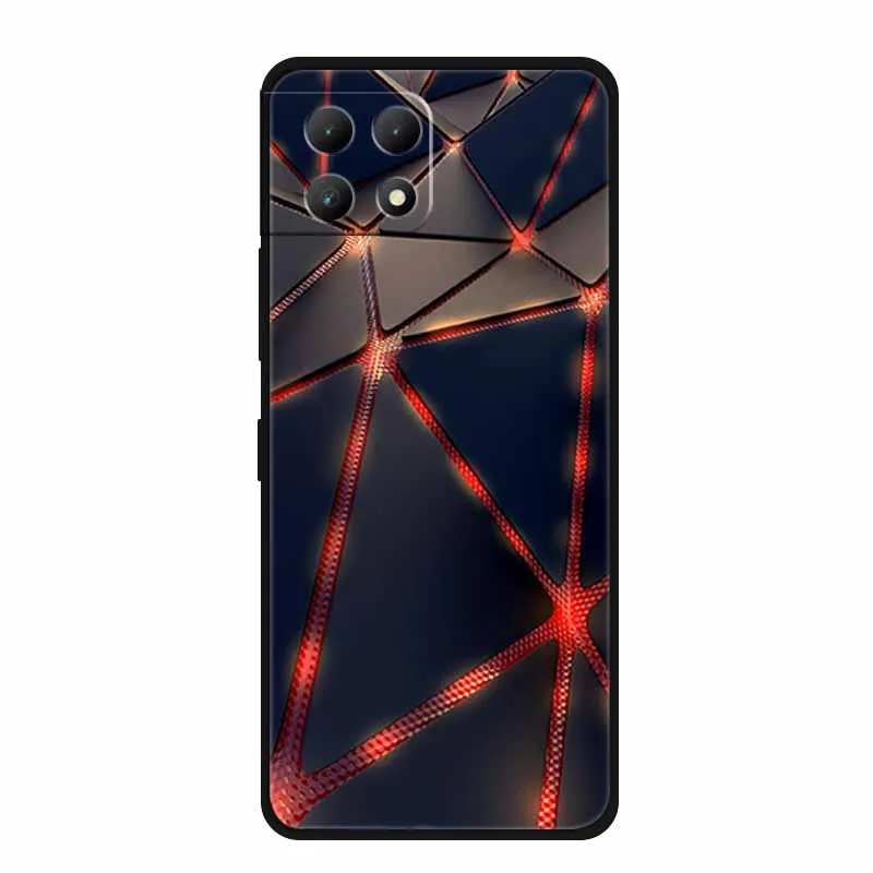 For T-Mobile REVVL 7 Case REVVL7 Black Silicone Soft Back Cover Case For T-Mobile T Phone 2 5G Phone Case Cover 6.58\