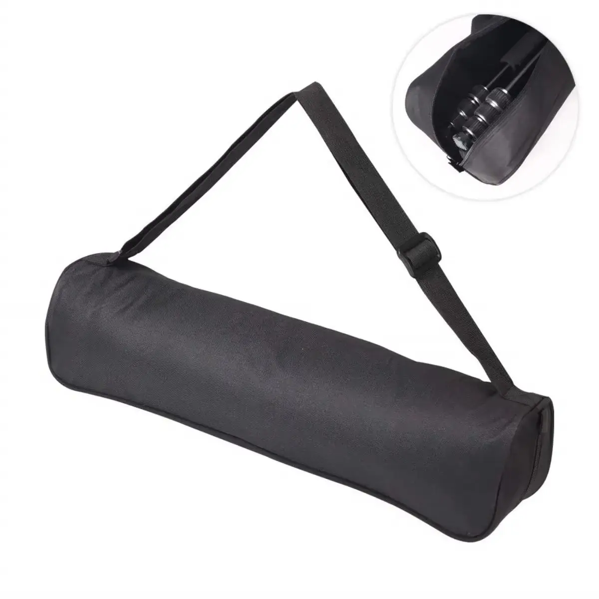 Portable Tripod Storage Bag with Strap Folding Carrying Case for Microphone Stands And Tripods (40-84cm)