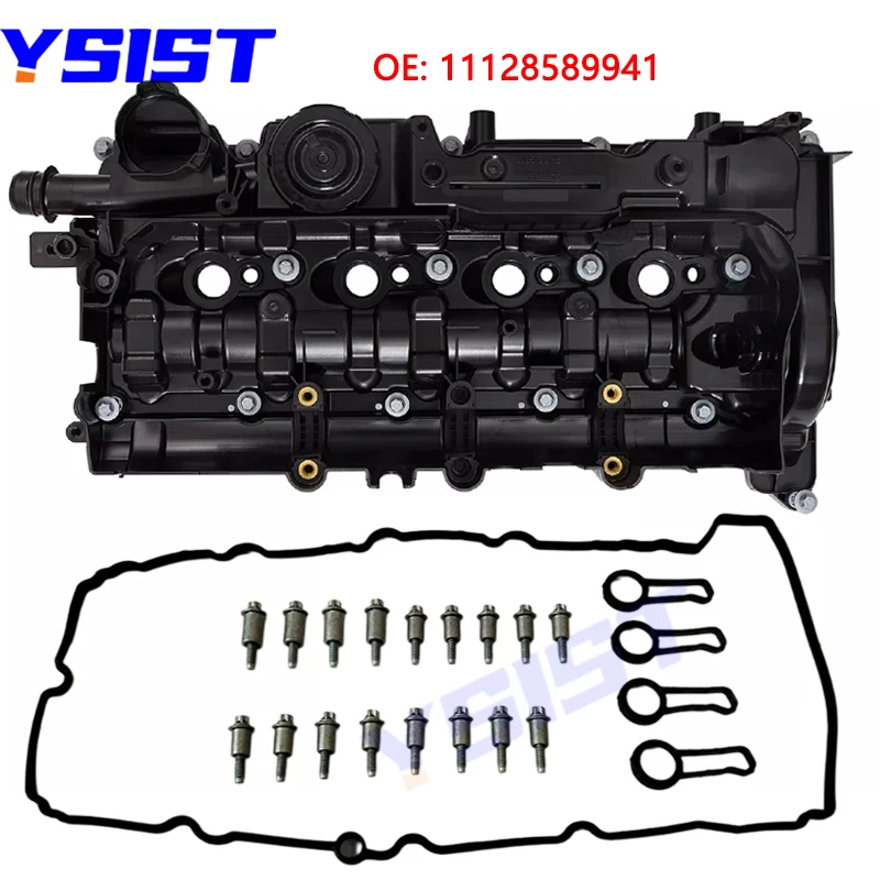 

New Engine Valve Cover for BMW NN47N N47S1 2 3 4 5 SERIES F20 F21 F22 F07 F10 F11 F15 F85 F25 E90 E91 11128589941 11128570828