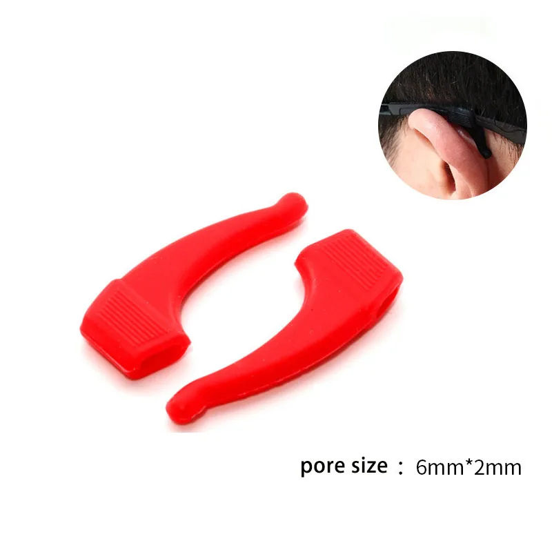 1-5 Pairs Of Anti Slip Silicone Ear Clips Eyeglass Legs Ear Hooks Stoppers Brackets Fasteners Accessories Eyeglass Frames  Legs