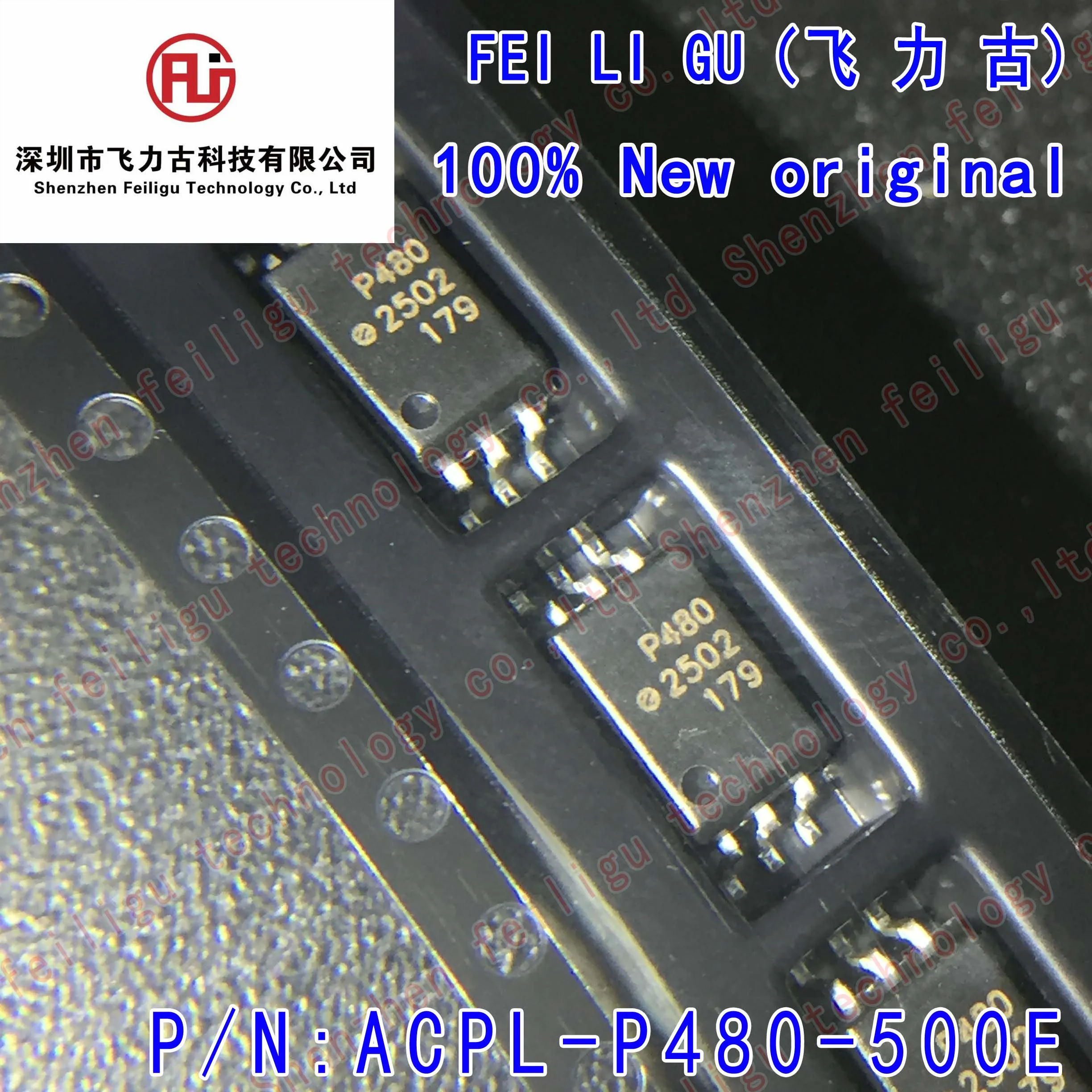 5/15/30/50Pieces New Original ACPL-P480-500E ACPL-P480 silk screen:P480 package:SOP6 optical isolator-logic output optocoupler