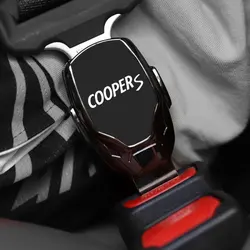 Car Seat Belt Extender Seatbelt Lock Buckle Clip Plug Accessories For Mini Coopers JCW R55 R56 R60 R61 F54 F55 F60