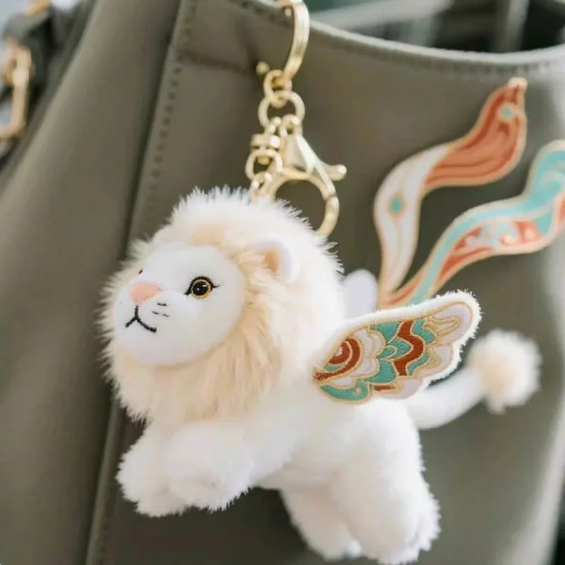 Simpatico peluche Dunhuang Volare Gatto Cervo Multi-Colorato Super Adorabile Portachiavi con animali di peluche Regalo Alto valore estetico