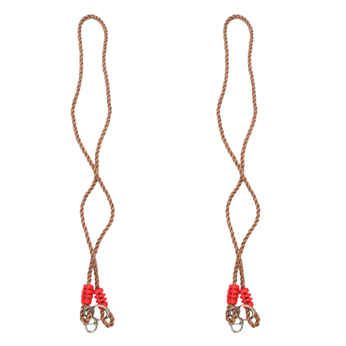 

2Pcs Heavy Duty Swing Hanging Straps Kit Adjustable Outdoor Rope Strap Ring for Tree Tire Porch Swing Accessories