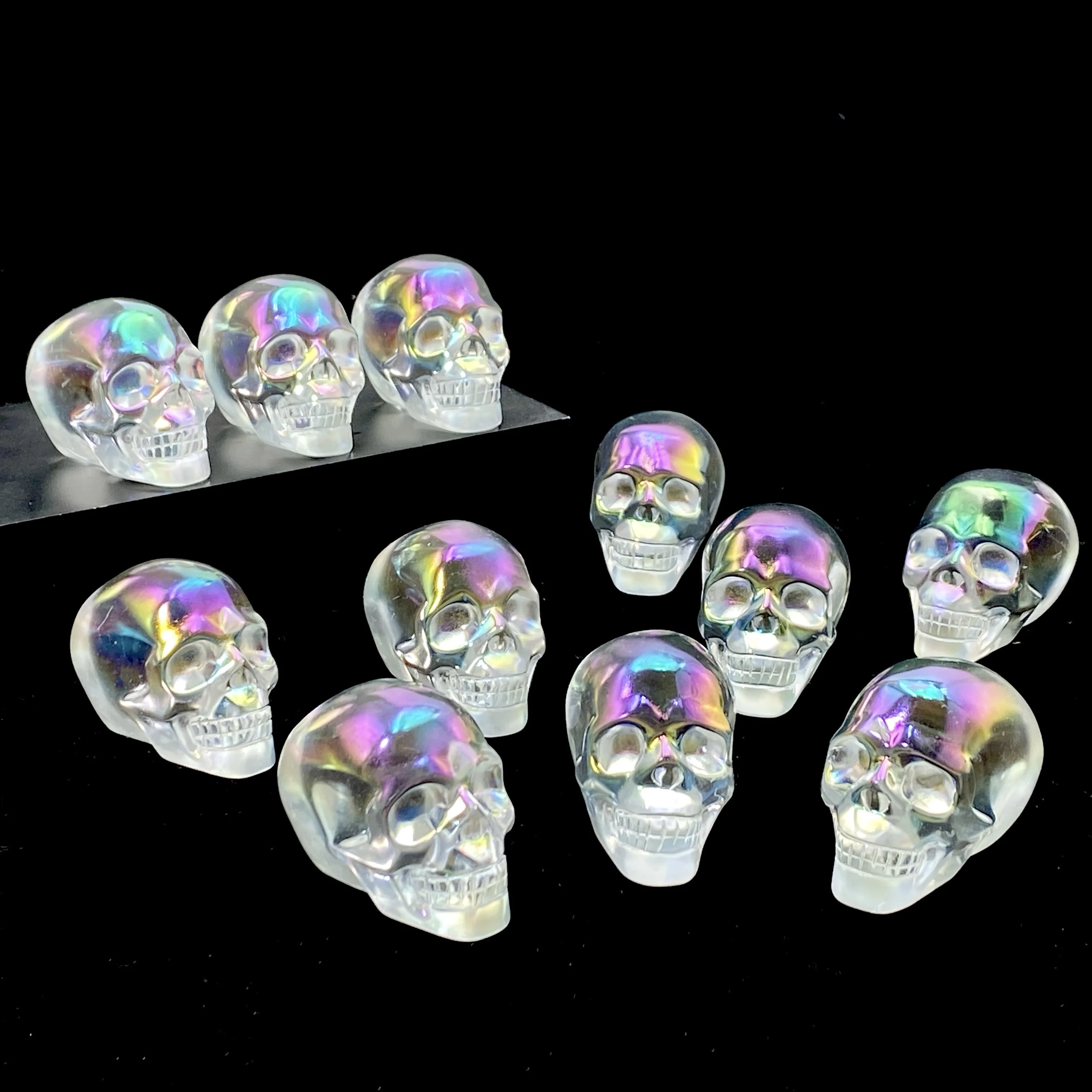 1 قطعة هالة صهر الجمجمة منحوتة باليد ، مثالية DIY بها بنفسك ، ديكور المنزل والهدايا ، هدايا ممتازة ، هدية الأسرة والأصدقاء ، ديكور الحفلات