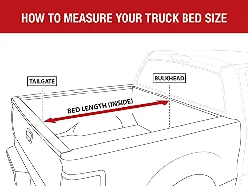 MaxMate Soft Roll-up Truck Bed Tonneau Cover Compatible with 2020-2024 Chevy Silverado GMC Sierra 2500 3500HD | 6\'10\