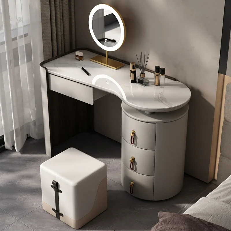 

Light Luxury European Vanity Table Cabinet Service Desgin Comfortable Dressing Table Cabinet Console Vestidores Trendy Furniture