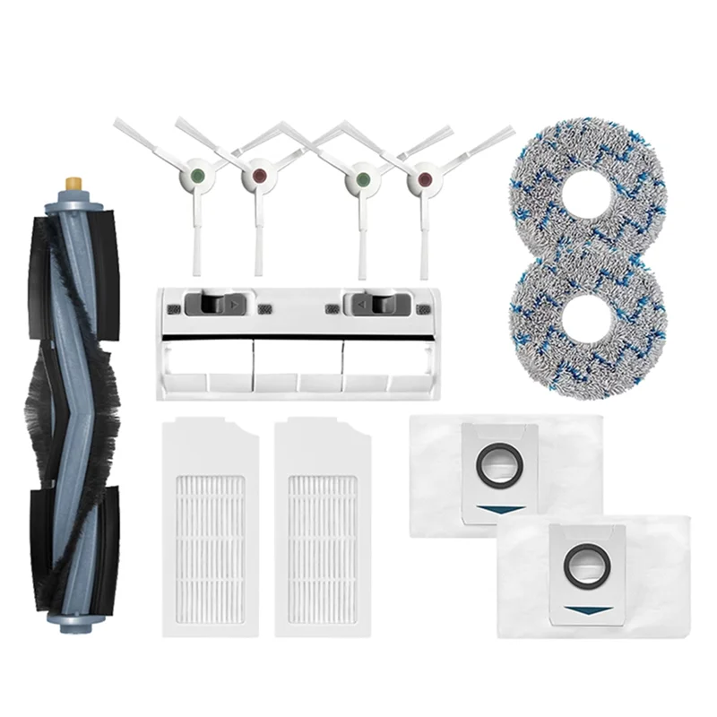 HLZS-For Ecovacs Deebot T10 Turbo X1 OMNI قطع غيار مكنسة الفرشاة الجانبية الرئيسية #1