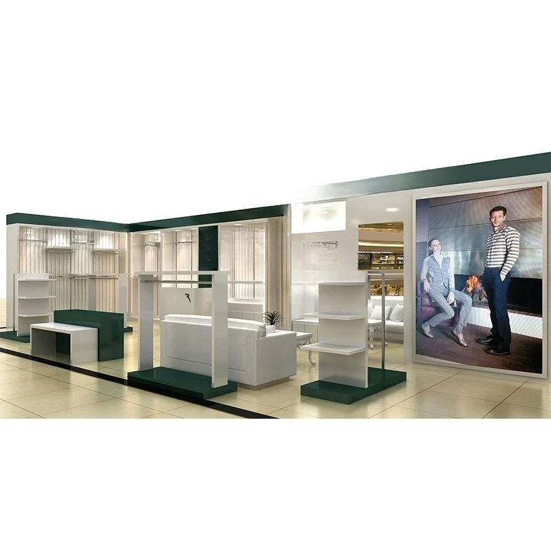 

Men's clothing display cabinet, suit men's clothing store multi-layer display cabinet, tie boutique paint