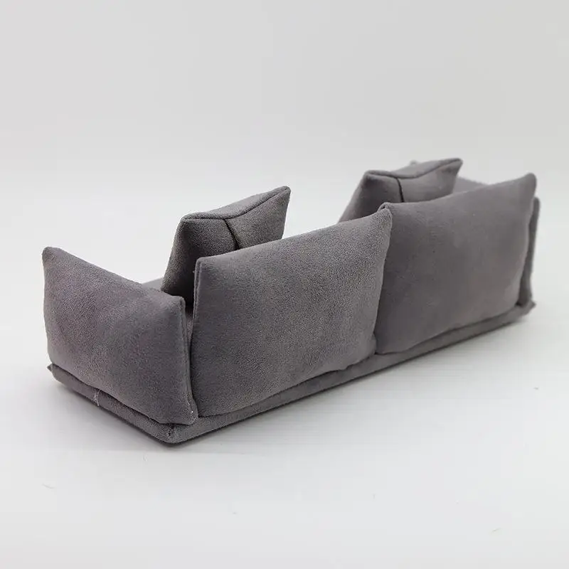 1 Set 1:12 Dollhouse Miniature Furniture Sofa Toy for Kids Pretend Play Toy Dollhouse Simulation Living Room Chairs Accessories