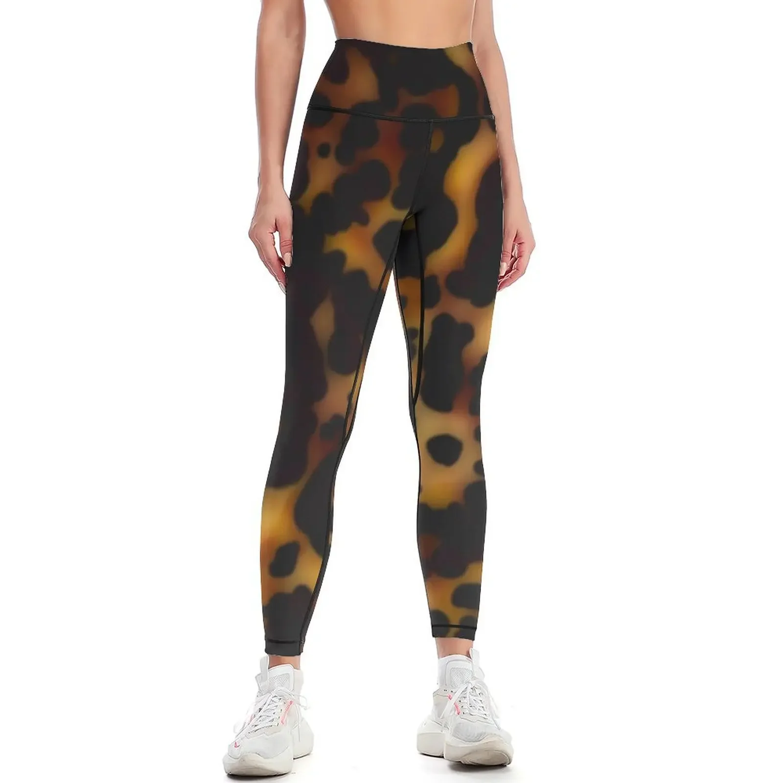 

tortoiseshell tortoise shell Leggings for fitness Fitness woman high waist joggers for Womens Leggings