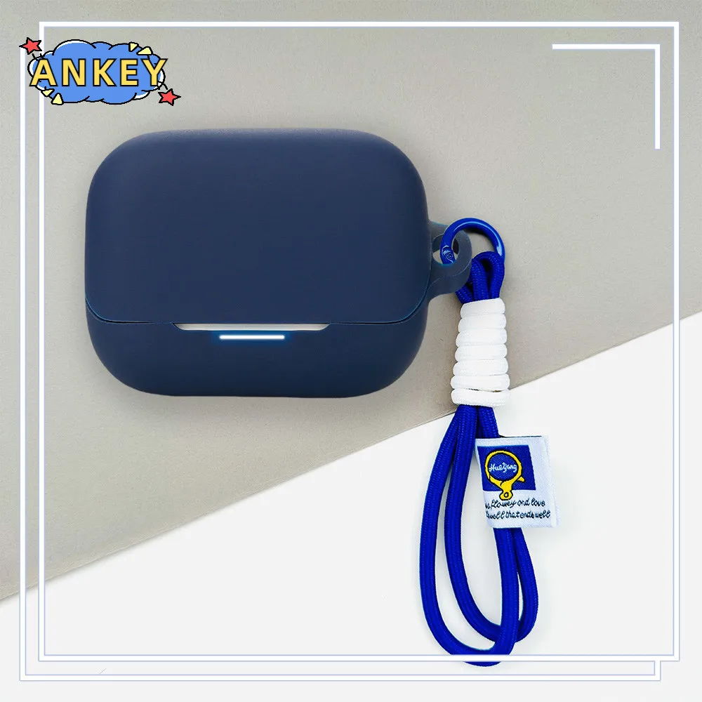 Case for Anker Soundcore K20i Nylon Lanyard Protective Soft Cover Shells Anti Dust Sleeve Hand Rope Strap Accessories