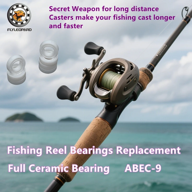 

4PCS MR63 CE 3X6X2.5 mm Full Ceramic Bearing ABEC-9 MR74 MR85 MR95 MR103 MR105 Full Ceramic Zirconia Bearing for Fishing Reel