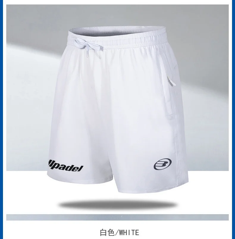 Novo verão calções esportivos masculinos respirável shorts de tênis de secagem rápida calças de badminton ao ar livre correndo fitness sportwear